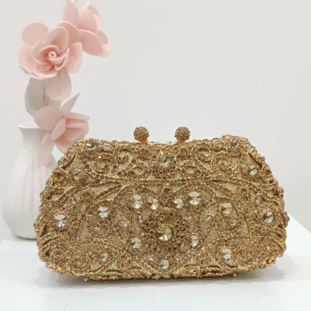 Crystal Clutch Purse   #049