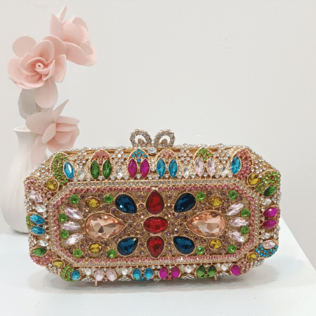 Crystal Clutch Purse #067
