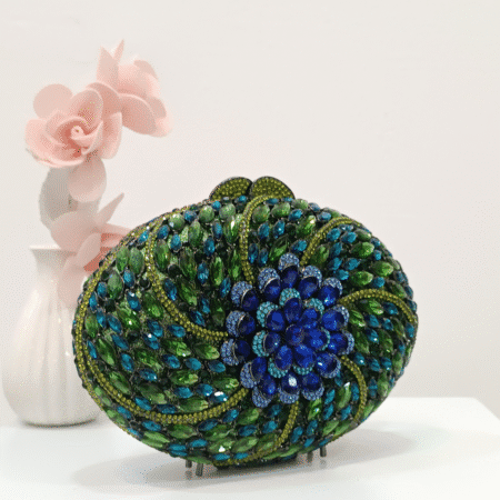 Crystal Clutch Purse #066