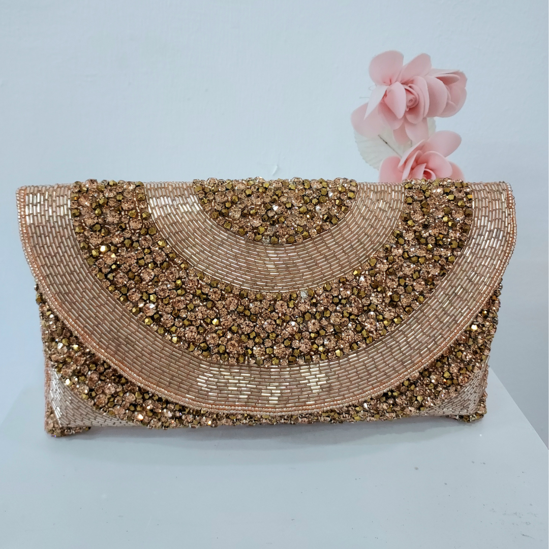 Beaded Clutch Bag #102