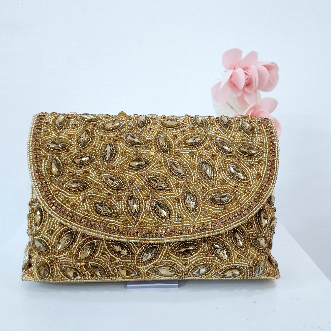 Beaded Clutch Bag #107