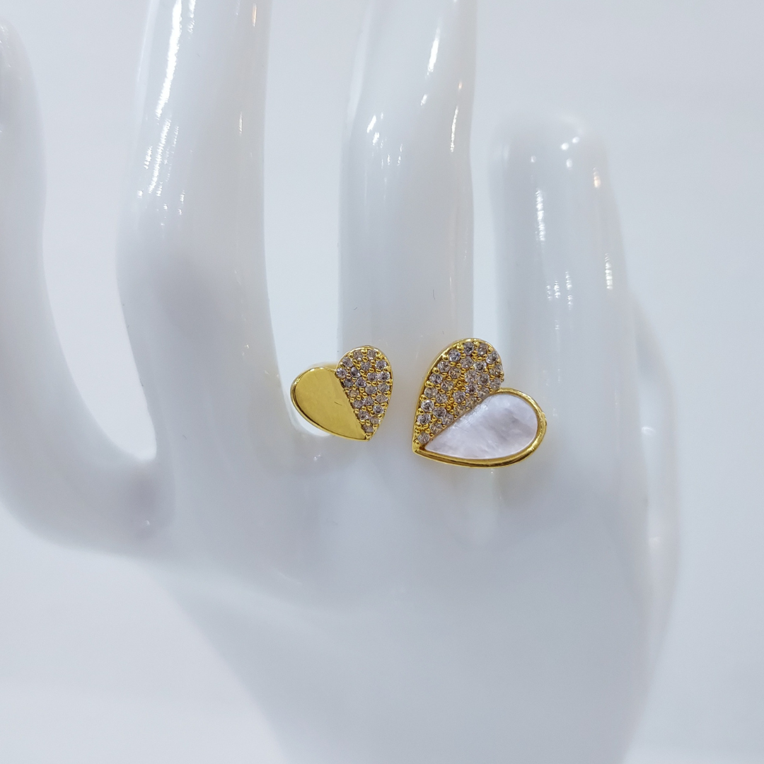 Beaded pendant earrings