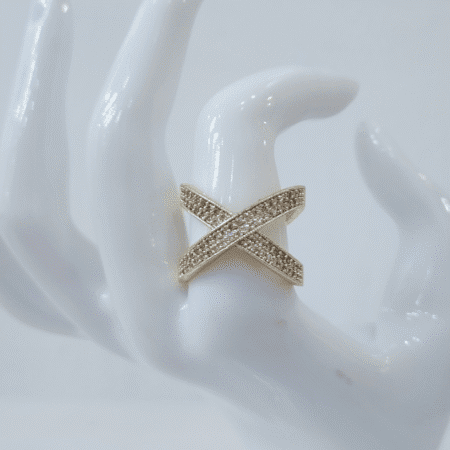 Rhinestone crystal earring